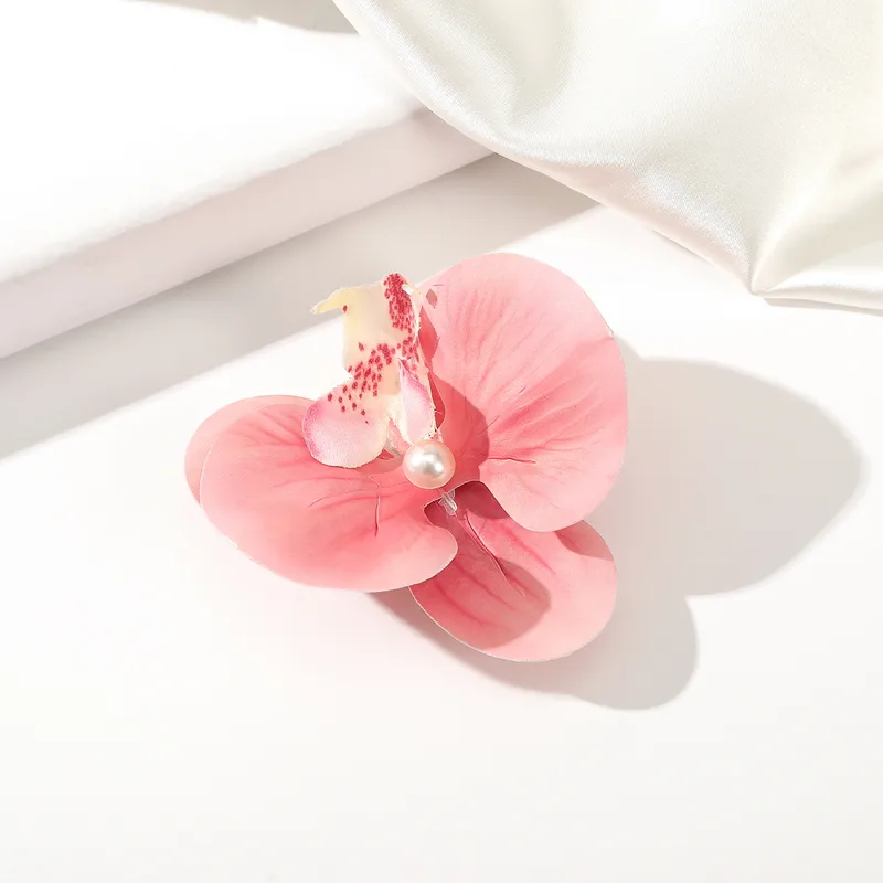 Women's Flower Lady Sweet Mixed Materials Hair Clip