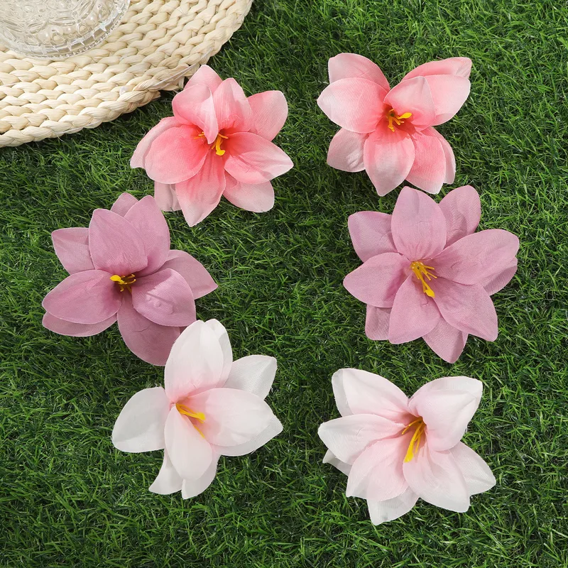 Women's Flower Lady Plastic Resin Hair Clip