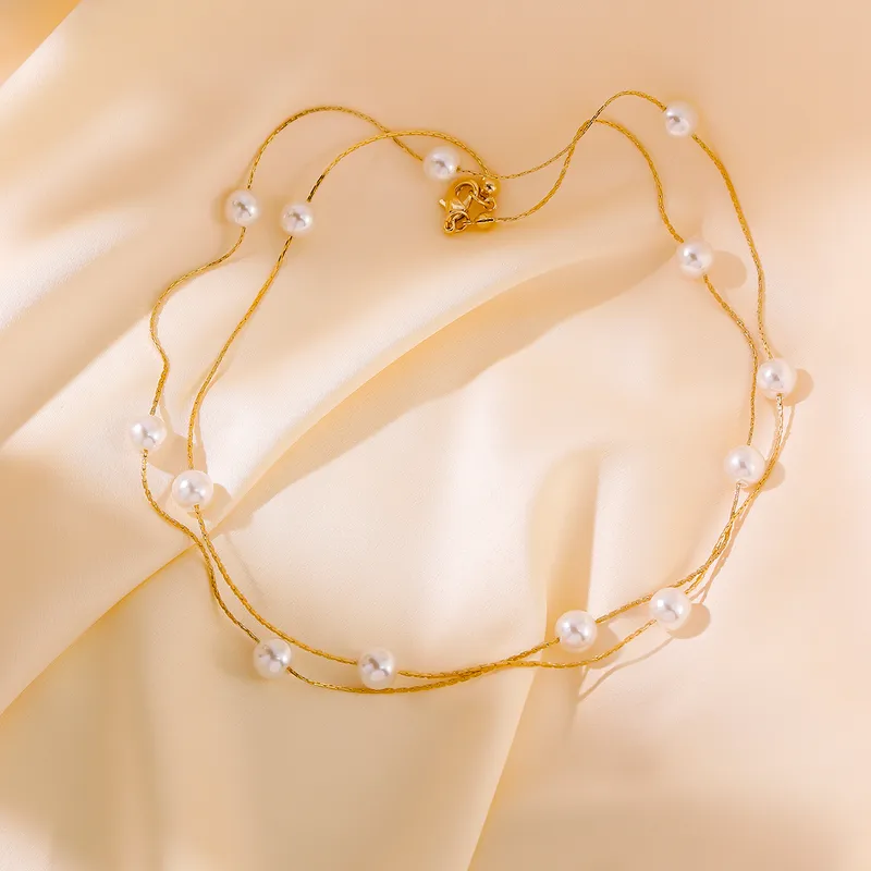 Pearl Elegant Glam Luxurious Imitation Pearl Necklace Wholesale