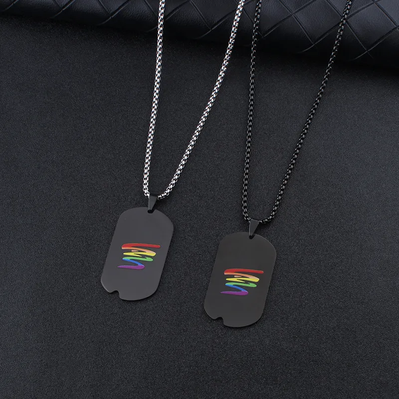 Geometric Classic Style Titanium Steel Pendant Necklace Wholesale