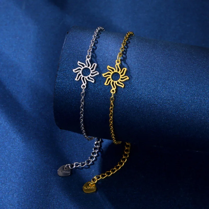 Sol Lindo Hip Hop Bohemio Acero Inoxidable 201 Pulsera Al Mayoreo