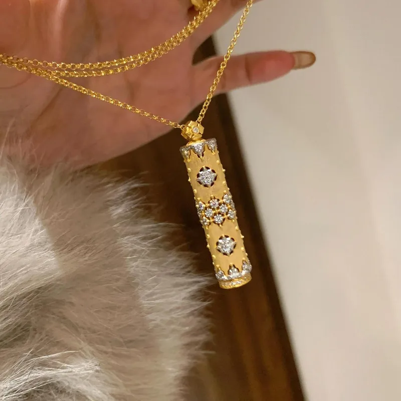 Geométrico Estilo Vintage Cobre Collar Colgante Enchapado Cierre Con Gatillo De Langosta