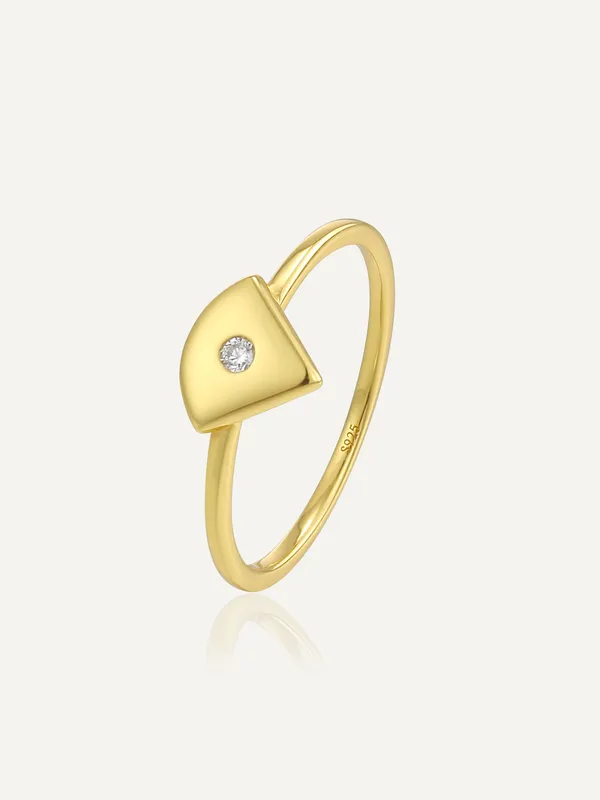 Color Sólido Plata De Ley 925 Anillos