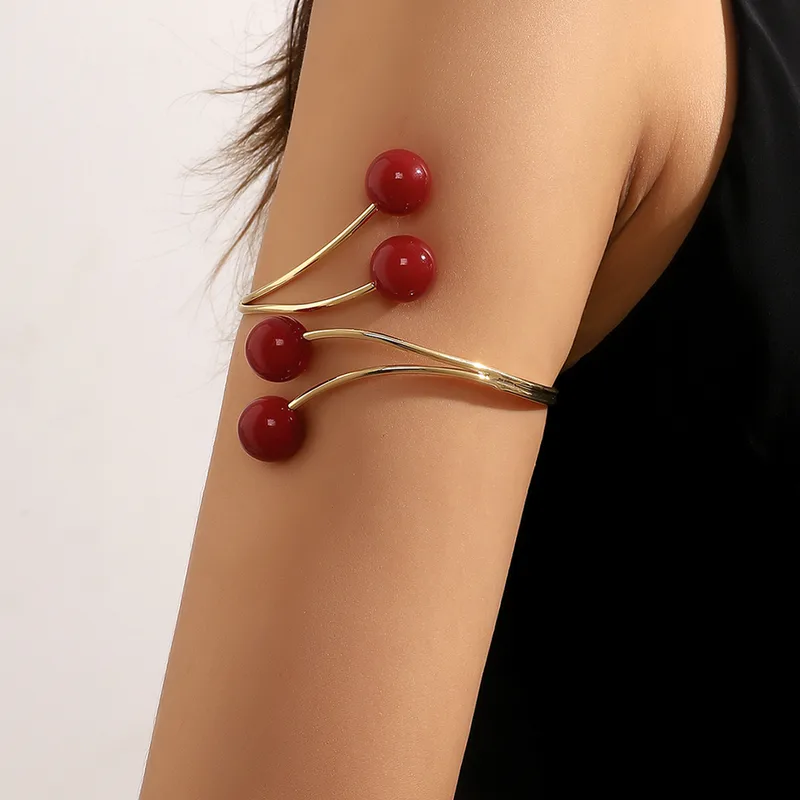 Ronda Estilo Moderno Aleación Brazalete Venta Al Por Mayor