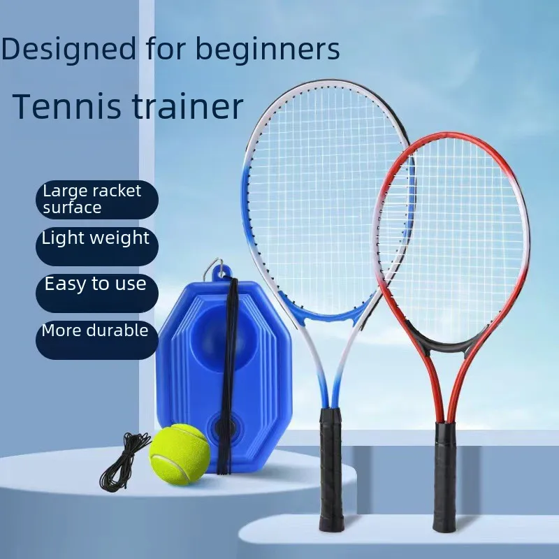 Wholesale Boston Tennis Rackets 27-Inch Single Trainer with Line ...