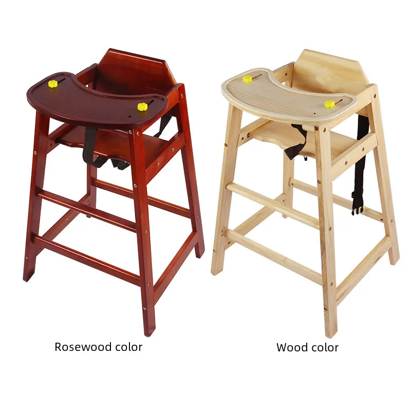 Baby Wooden Dining Chair Children's Table Chair Infant Eating Table Chair Stool Learning To Sit Chair Home Use Other Printed