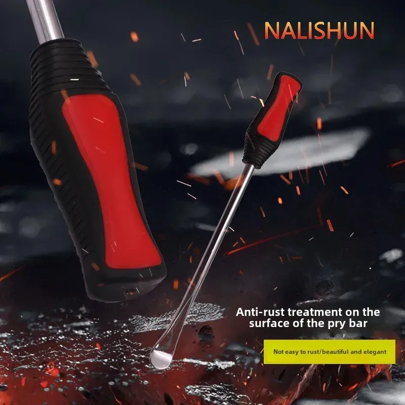 Multi-Purpose Aluminum Repairing Wrench Car Tire Lever Special Tool Impactable Long Screwdriver For Automotive Maintenance